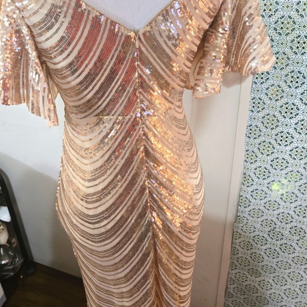 Maxi glitter dress - Picture 4 of 4